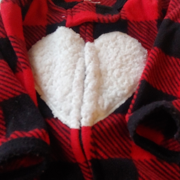 Baby girl footed sleeper - Picture 3 of 3